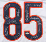 1985 Super Bowl XX Signed Chicago Bears #85 Jersey (JSA) Signed by 14 / See List