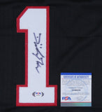 Dominick Reyes Signed UFC Jersey (PSA COA) Light heavyweight / "The Devastator"