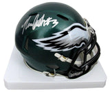 Nolan Smith Signed/Auto Speed Mini Football Helmet Eagles JSA 193467