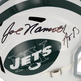 Autographed Aaron Rodgers Jets Helmet Fanatics Authentic COA Item#12802111
