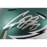 Cooper DeJean Autographed Philadelphia Eagles Speed Mini Helmet Fanatics 49870