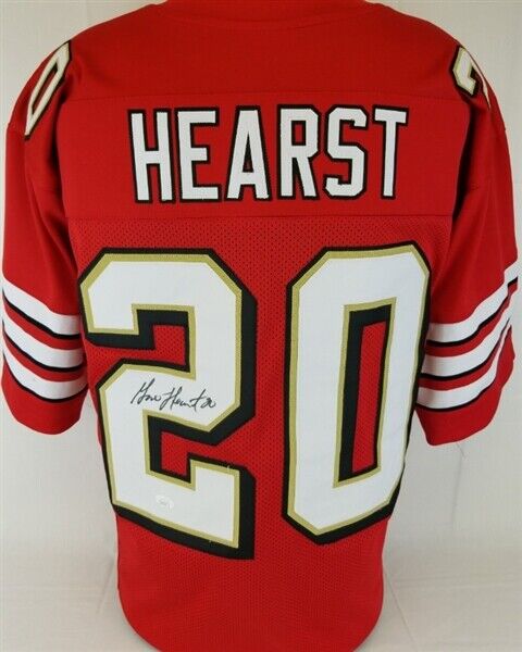 Garrison Hearst Signed San Francisco 49ers Custom Jersey (JSA COA