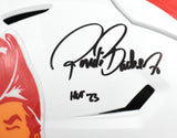 Ronde Barber Signed Buccaneers F/S 76-96 SpeedFlex Helmet HOF - Beckett W Holo