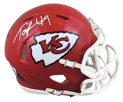 Chiefs Tony Richardson Authentic Signed Speed Mini Helmet BAS Witnessed