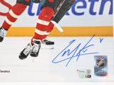 Cale Makar Autographed Team Canada 8x10 Photo (Blue Ink) Fanatics COA