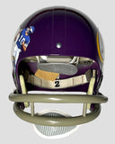 Fran Tarkenton Vikings Signed/Ins Full Size TK Suspension Helmet PSA/DNA 205137