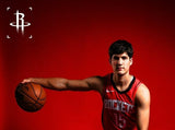 Reed Sheppard Signed Houston Rockets Jersey (Beckett) 2024 #3 Overall Pick