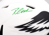 D'Andre Swift Signed Philadelphia Eagles Lunar Speed Mini Helmet-Beckett W Holo