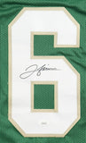 Jordan Faison Signed Notre Dame Fighting Irish Jersey (JSA) 2024 Junior Receiver