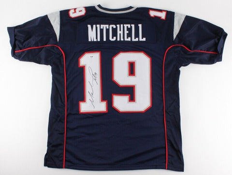 Malcolm Mitchell Signed New England Patriots Jersey (PSA COA) Super Bowl LI