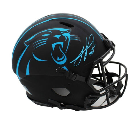Julius Peppers Signed Carolina Panthers Speed Authentic Eclipse NFL Helmet