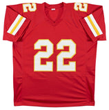 Trent McDuffie Authentic Signed Red Pro Style Jersey Autographed BAS