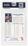 Michael Moorer Signed 1991 Kayo Boxing Card #207 w/Double M - (PSA Encapsulated)