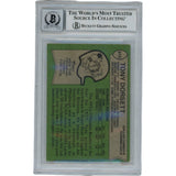 Tony Dorsett Autographed 78 Topps ROY HOF Grade 10 Trading Card Beckett 45937