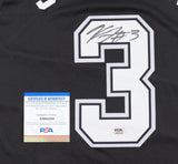 Keldon Johnson Signed San Antonio Spurs Jersey (PSA) 2019 NBA 1st Round Pck