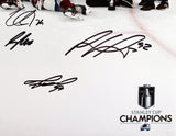Avalanche (6) MacKinnon, Landeskog, +4 Signed 16x20 Photo LE #8/100 Fanatics