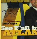 Billy Payne Signed Framed January 8, 1996 Sports Illustrated Magazine