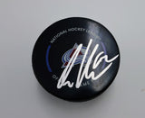 Artturi Lehkonen Autographed Official Avalanche Game Puck LSM COA