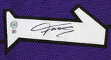 Tracy McGrady Authentic Signed Purple Pro Style Jersey BAS Witnessed