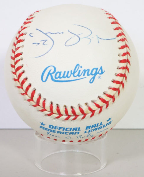 Jim Edmonds Autographed Official American League Baseball JSA COA