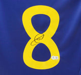 Xavi Hernandez Signed 2010 World Cup Final Spain Soccer Jersey with Beckett COA