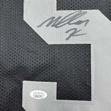 Framed Autographed/Signed Malcolm Koonce 35x39 Las Vegas Black Jersey JSA COA