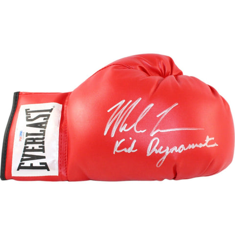 Mike Tyson Signed Right Red Boxing Glove Kid Dynamite