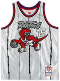 FRMD Vince Carter Raptors Autographed Mitchell & Ness 1998-1999 Swingman Jersey