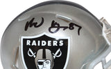 Michael Mayer Signed Las Vegas Raiders Flash Mini Helmet Beckett 40366