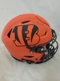 JAMARR CHASE SIGNED CINCINNATI BENGALS F/S RAVE SPEEDFLEX HELMET BECKETT QR