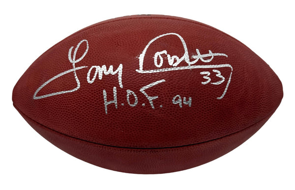 Tony Dorsett HOF Signed Official Wilson NFL Football Cowboys JSA 214119