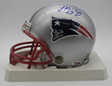 Lawrence Maroney Patriots Signed/Auto Mini Football Helmet PSA/DNA 211958