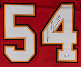 Lavonte David Signed Tampa Bay Buccaneers Jersey (Beckett) Super Bowl LV L.B.