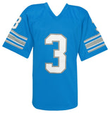 Eddie Murray Signed Blue T/B Custom Football Jersey w/2x Pro Bowl (SCHWARTZ COA)