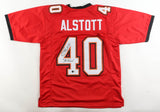 Mike Alstott Signed Tampa Bay Buccaneers Jersey Beckett/ Super Bowl XXXVII Champ