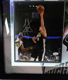 Nikola Jokic Autographed 8x10 Photo Lighted Framed JSA COA