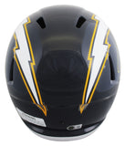 Chargers LaDainian Tomlinson Signed 1988-06 TB F/S Speed Rep Helmet W/ Case BAS
