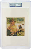 Miranda Lambert Signed 'Postcards From Texas' 5x5 CD Insert Card - (PSA/DNA)