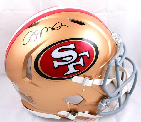 Joe Montana Autographed 49ers F/S Speed Authentic Helmet - Beckett Hologram