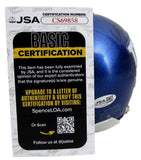 Eli Manning Signed/Autographed New York Giants Mini Football Helmet JSA 213079