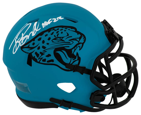 Tony Boselli Signed Jaguars RAVE Riddell Speed Mini Helmet w/HOF'22 - (SS COA)