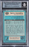 Kings Larry Murphy Authentic Signed 1981 Topps #W100 Card BAS Slabbed
