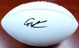 CORTEZ KENNEDY AUTOGRAPHED SIGNED WHITE LOGO FOOTBALL SEAHAWKS BECKETT 110683