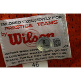 Steve Atwater Autographed Broncos Wilson 46 Orange Jersey BAS 45064