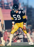 Jack Ham Autographed 8x10 Photo -- Pittsburgh Steelers | JSA COA