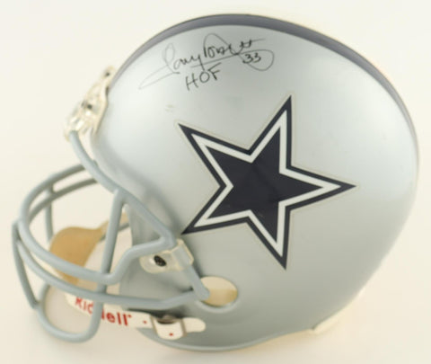 Tony Dorsett Signed Dallas Cowboys Full Sized Helmet (PSA) 4xPro Bowl R.B.