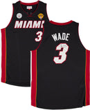 Dwyane Wade Heat Signed Mitchell & Ness 12-13 Authentic Jersey w/Patches & Insc