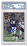 Daunte Culpepper Signed Vikings 1999 Stadium Club Chrome Rookie Card #119 (PSA)