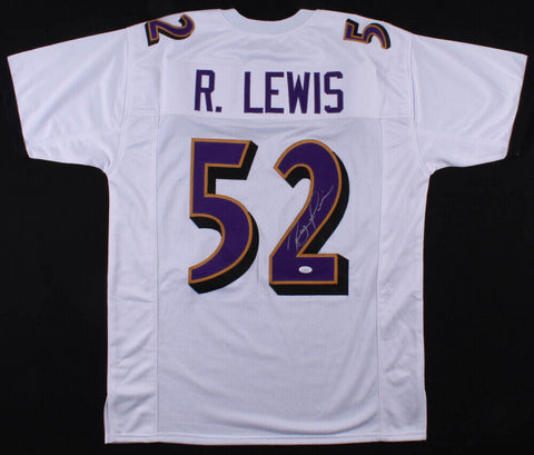 Ray Lewis Signed Ravens Jersey (JSA) 13xPro Bowl Linebacker /2x Super Bowl Champ