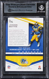 Rams Jerome Bettis Authentic Signed 2019 Playoff #174 Card BAS Slabbed